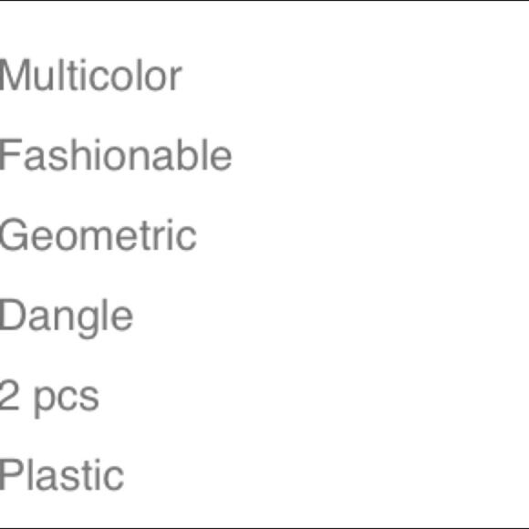 Geometric earrings  - Picture 6 of 6